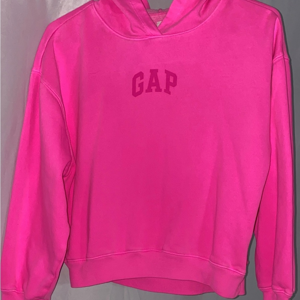 GAP (girls) Hot Pink Hooded Sweatshirt
